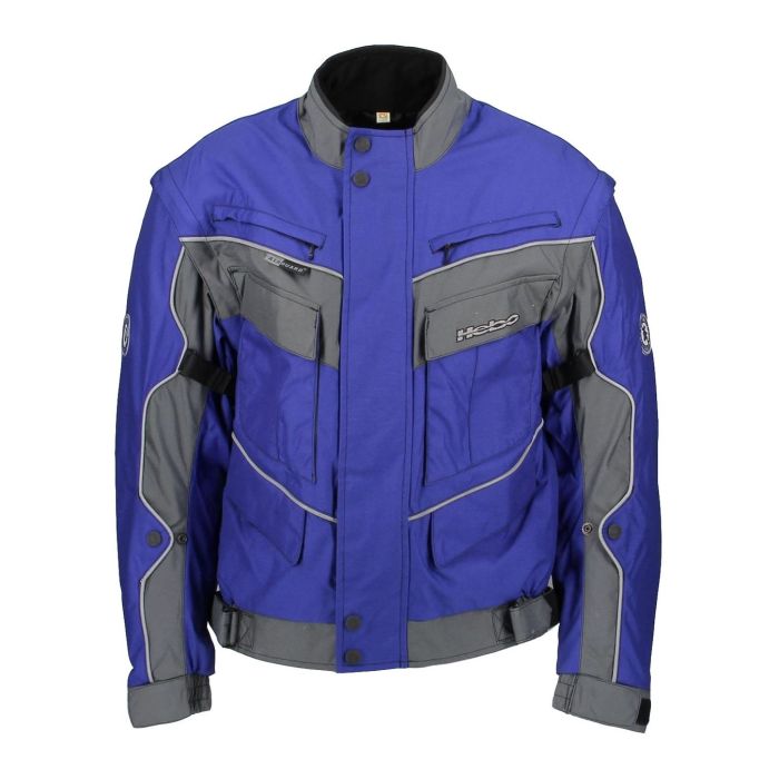 Giubbino Hebo Last Lap Con Protezioni Blu Fant