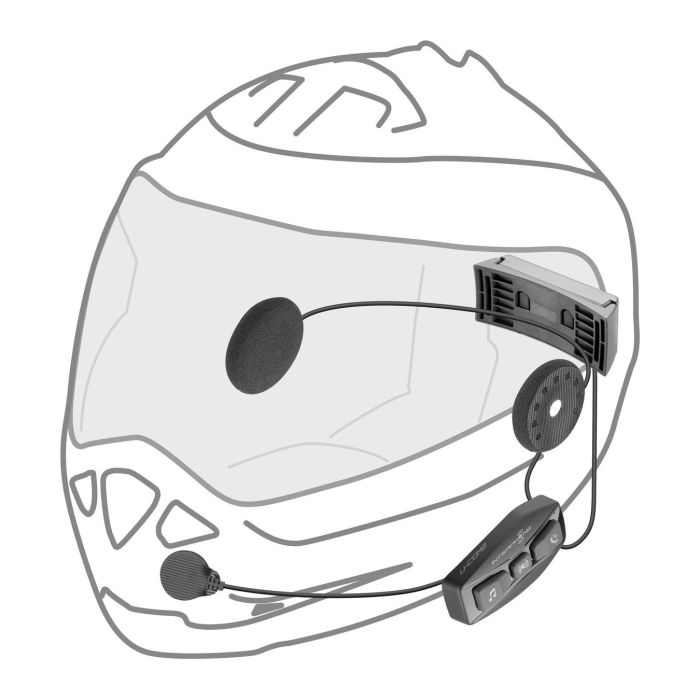 Doppio Auricolare Bluet. Ucom2 Da Casco