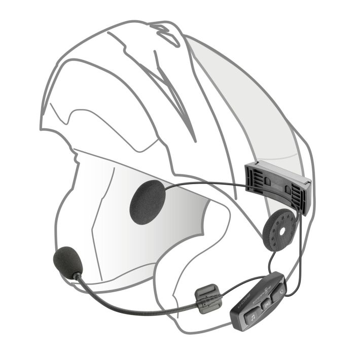 Doppio Auricolare Bluet. Ucom2 Da Casco