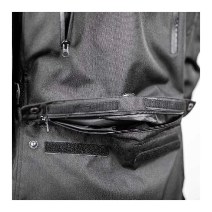 Giacca Moto Gms Con Protezioni Temper Nero