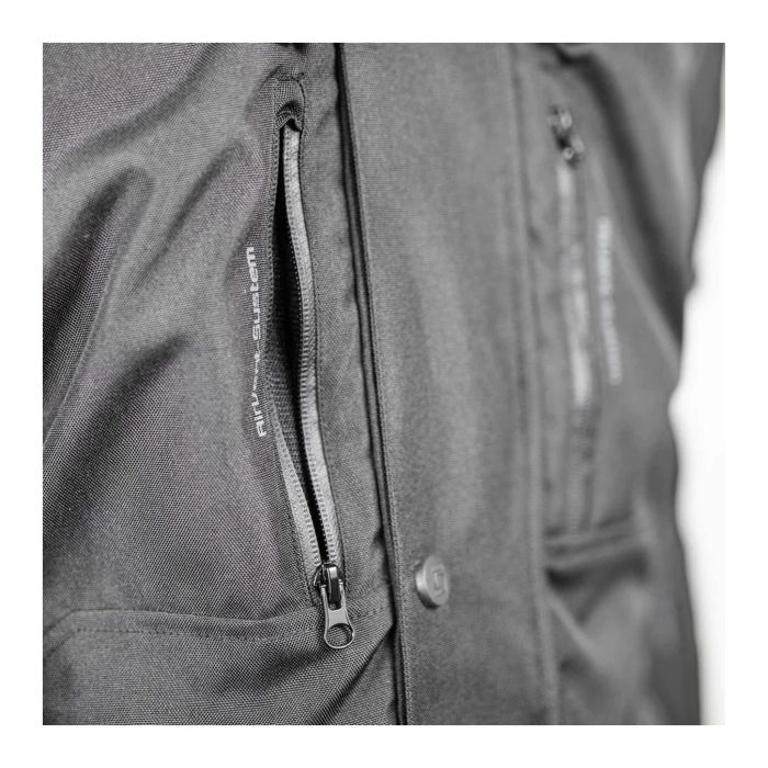 Giacca Moto Gms Con Protezioni Temper Nero