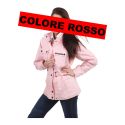 Giacca Donna Impermeabile Tucanourbano 546 Tucanji Rosso