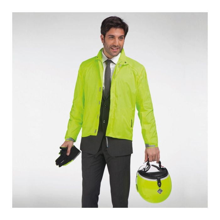Giacca Impermeabile Tucanourbano Nano Bullet Giallo Fluo