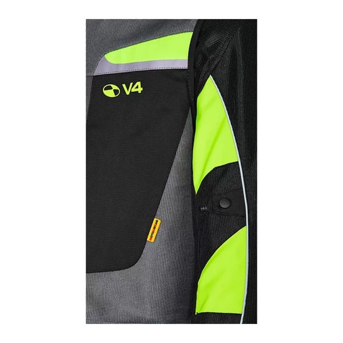 Motoairbag Mab V4.0 Airbag Con Maniche Removibili Grigio