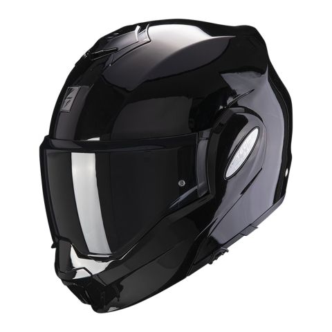Casco Modulare Flip Back Scorpion Exo-tech Evo Solid Black