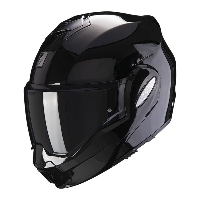 Casco Modulare Flip Back Scorpion Exo-tech Evo Solid Black