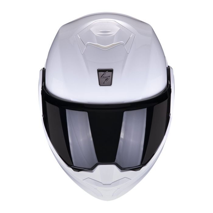 Casco Modulare Flip Back Scorpion Exo-tech Evo Solid White