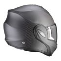 Casco Modulare Flip Back Scorpion Exo-tech Evo Carbon Solid Matt Black