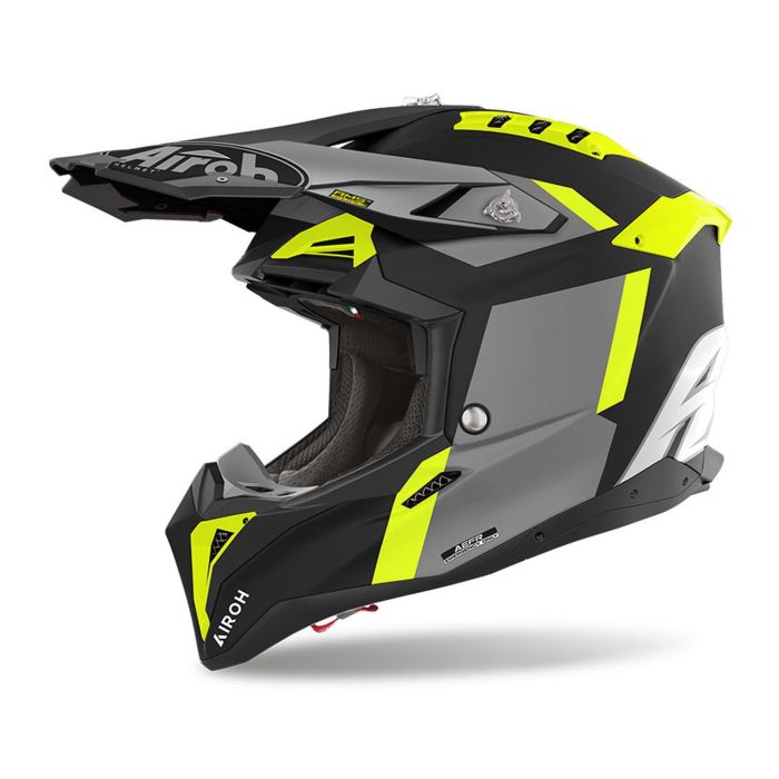 Casco Airoh Off Road Aviator 3 Glory Yellow Matt