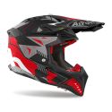 Casco Airoh Off Road Aviator 3 Spin Red Matt