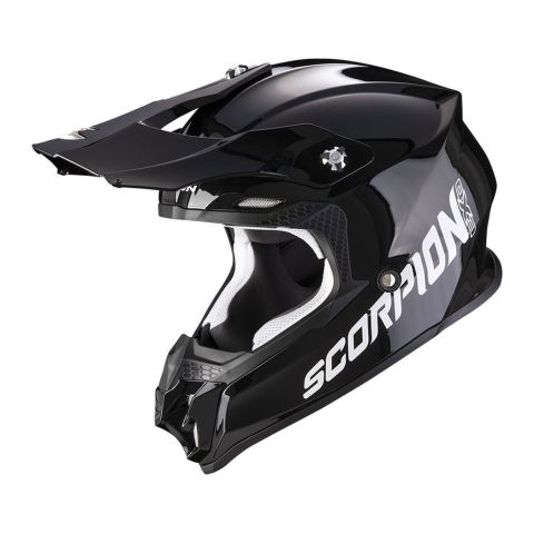 Casco Off Road Scorpion Vx-16 Evo Air Solid Black