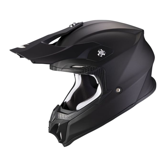 Casco Off Road Scorpion Vx-16 Evo Air Solid Matt Black