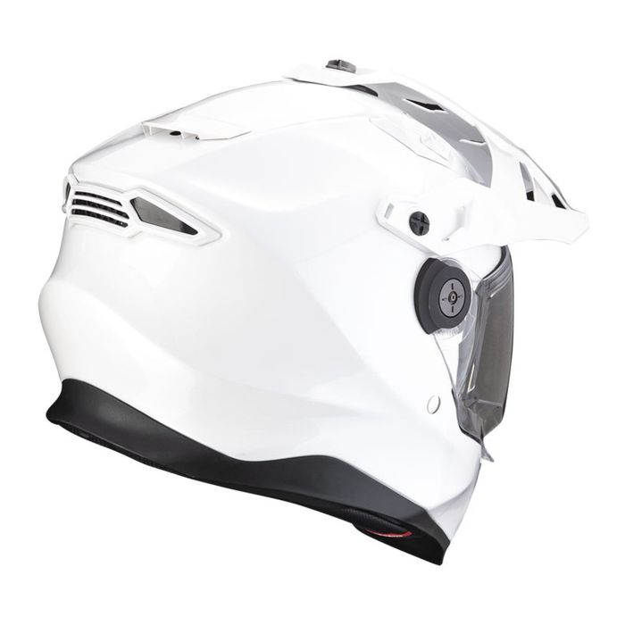 Casco Integrale Adventure Scorpion Adf-9000 Air Solid Pearl White