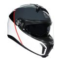 Casco Modulare Agv Tourmodular Balance White/grey/r