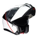 Casco Modulare Agv Tourmodular Balance White/grey/r
