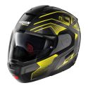 Casco Nolan Modulare N90-3 Comeback N-com Metal Black Yellow