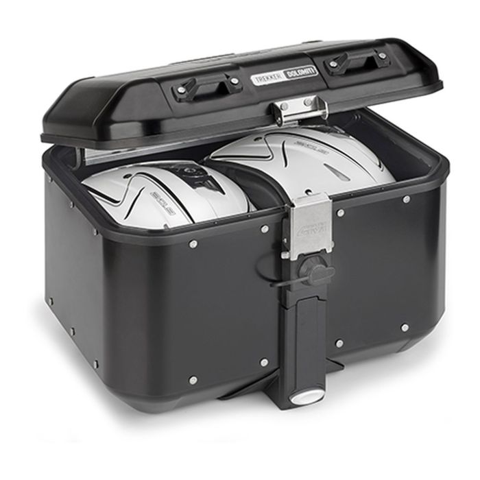 Valigia Monokey Trekker Dolomiti In Alluminio 46 Lt. Nera