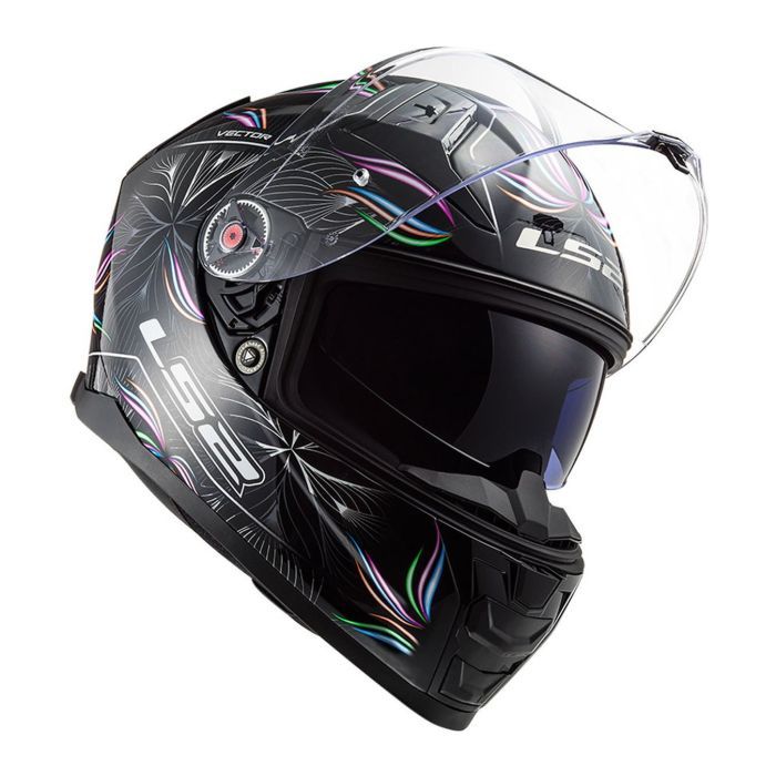 Casco Integrale Ls2 Ff811 Vector Ii Tropical 06 Black White