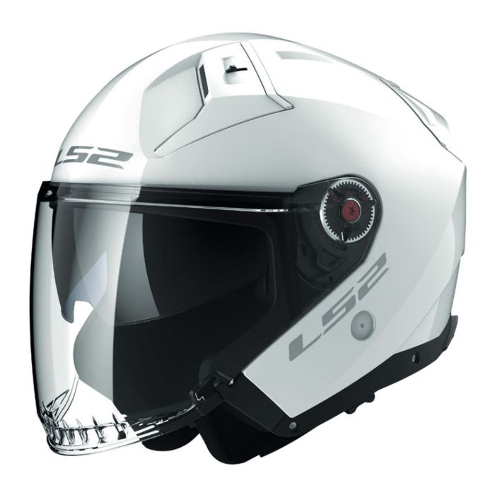 Casco Jet Ls2 Of603 Infinity Ii Solid 06 Gloss White