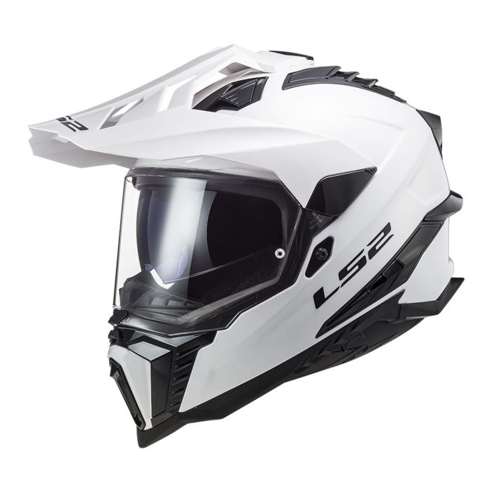 Casco Trail Ls2 Mx701 Explorer Solid 06 White