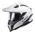 Casco Trail Ls2 Mx701 Explorer Solid 06 White