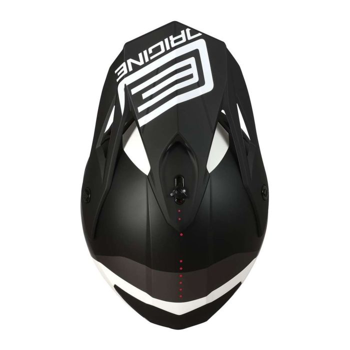 Casco Cross Origine Hero Mx Black - White Matt