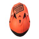 Casco Cross Origine Hero Mx Orange - Black Matt
