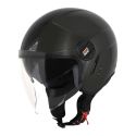 Casco Jet Origine Aplpha Solid Black Matt