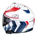 Casco Integrale Hjc I71 Simo Bianco Blu Rosso Opa