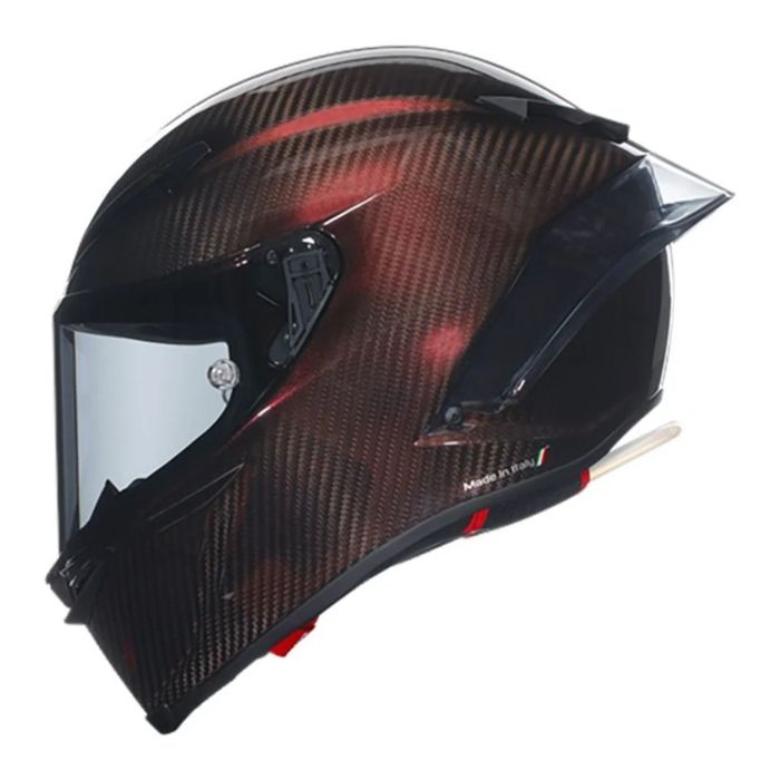 Casco Agv Pista Gp Rr E06 Dot Mono Red Carbon