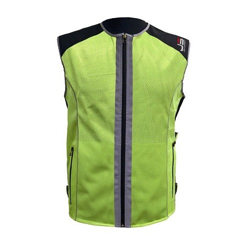 JO306074___________FOS.jpg| GILET TRAFORATO ALTA VISIBILITA' JOLLISPORT SPOT FOS