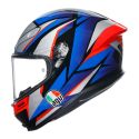 Casco Integrale Agv K6 S E06 Slashcut Black/blue/