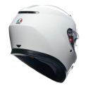 Casco Integrale Agv K3 E06 Mono Seta White