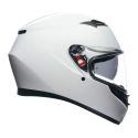 Casco Integrale Agv K3 E06 Mono Seta White