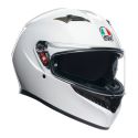 Casco Integrale Agv K3 E06 Mono Seta White