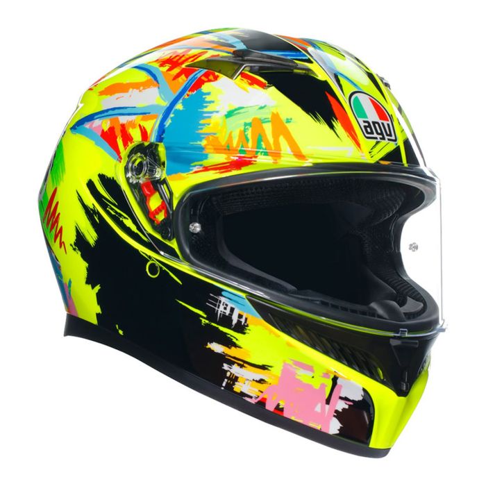 Casco Integrale Agv K3 E06 Rossi Winter Test 20