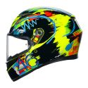 Casco Integrale Agv K3 E06 Rossi Winter Test 20