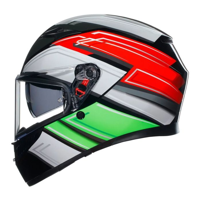 Casco Integrale Agv K3 E06 Wing Black/italy