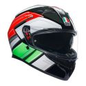 Casco Integrale Agv K3 E06 Wing Black/italy