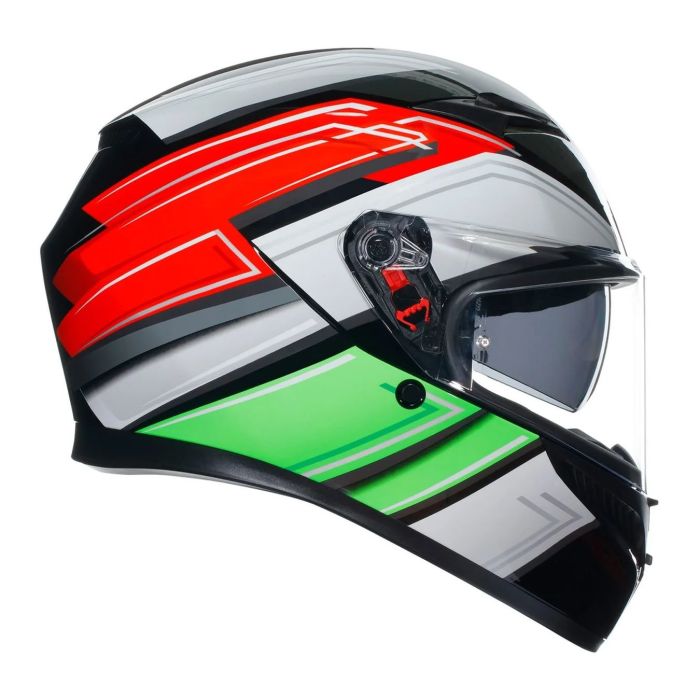 Casco Integrale Agv K3 E06 Wing Black/italy