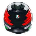 Casco Integrale Agv K3 E06 Wing Black/italy