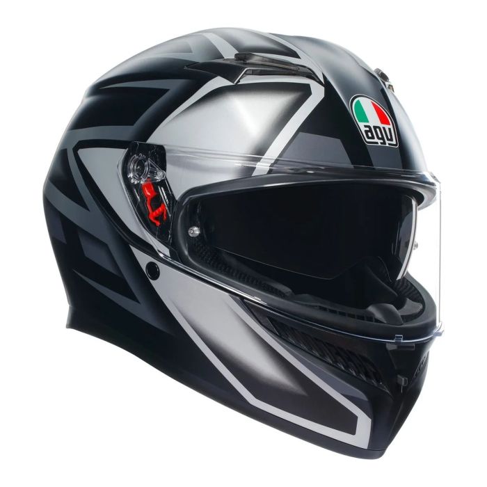 Casco Integrale Agv K3 E06 Compound Matt Black/
