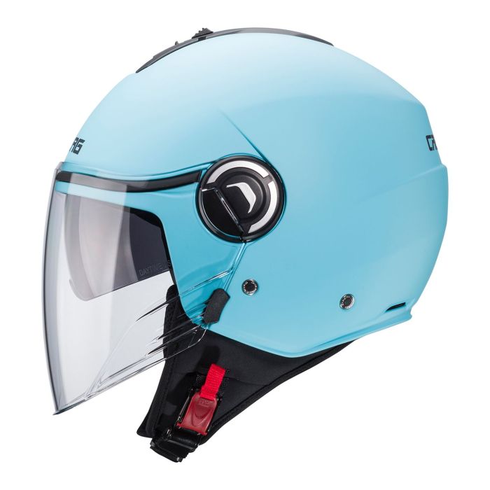 Casco Jet Caberg Riviera V4x Matt Light Blue