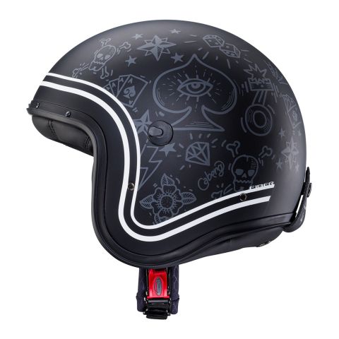 Casco Jet Caberg Freeride Tattoo