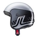 Casco Jet Caberg Freeride Trophy Silver / Blac