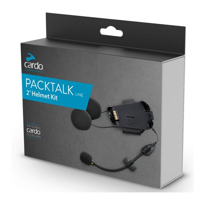 Kit Audio Cardo Packtalk Secondo Casco