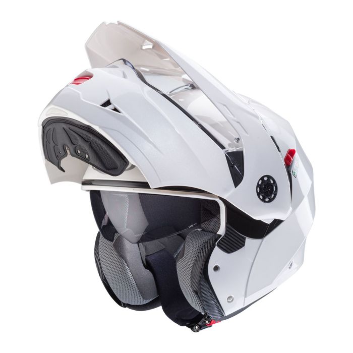 Casco Apribile Caberg Tourmax X White Metal