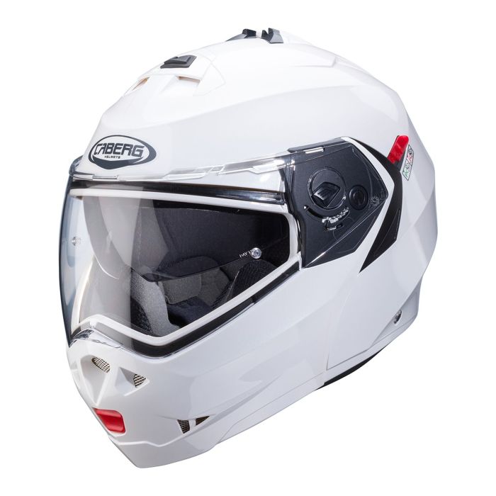 Casco Apribile Caberg Duke X White Metal