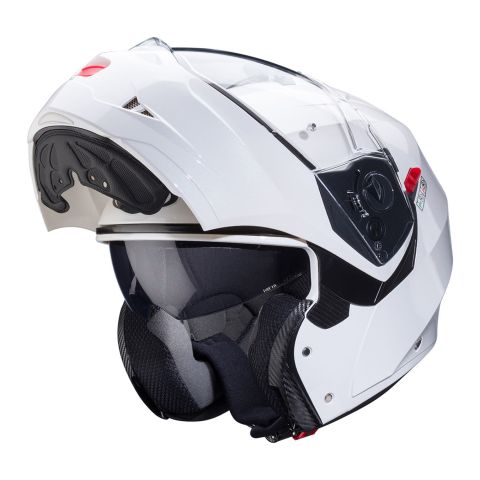 Casco Apribile Caberg Duke X White Metal