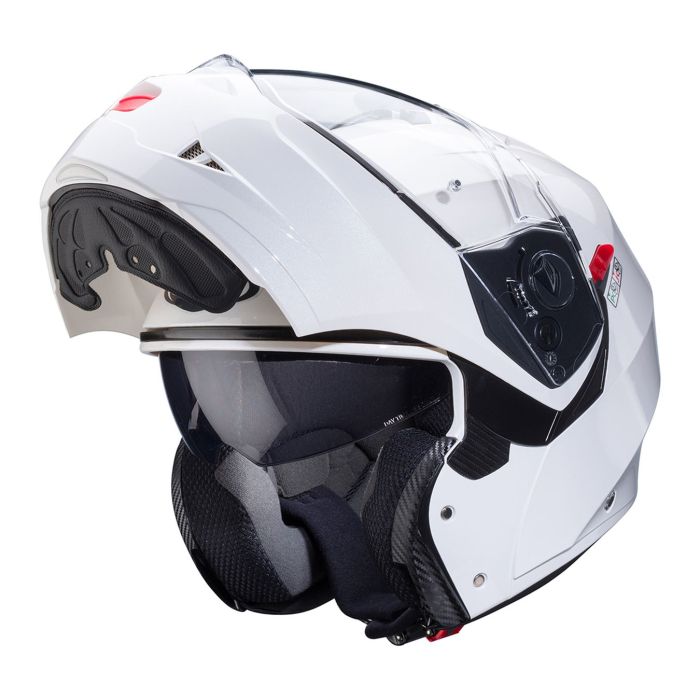 Casco Apribile Caberg Duke X White Metal